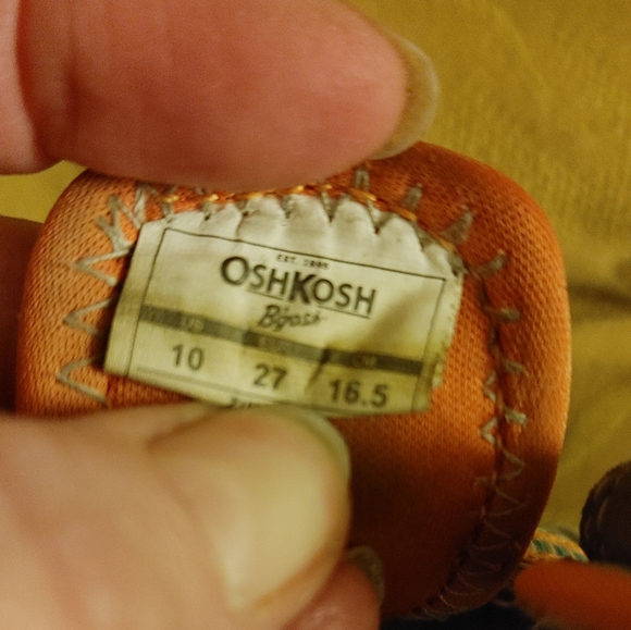 Oshkosh B'gosh ZING2-01 bump toe sandals - Picture 2 of 5